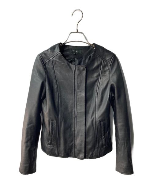 allureville（アルアバイル）allureville (アルアバイル) レザージャケット ブラック サイズ:2の古着・服飾アイテム