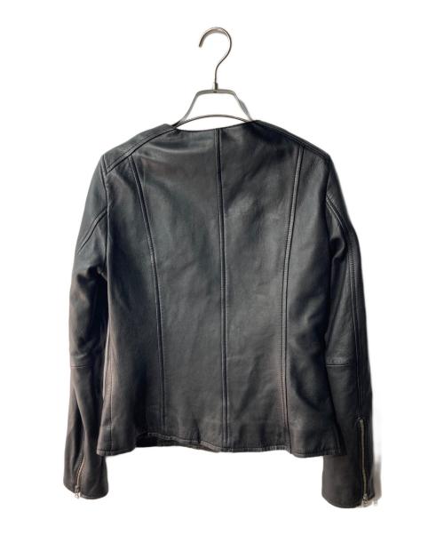 allureville（アルアバイル）allureville (アルアバイル) レザージャケット ブラック サイズ:2の古着・服飾アイテム