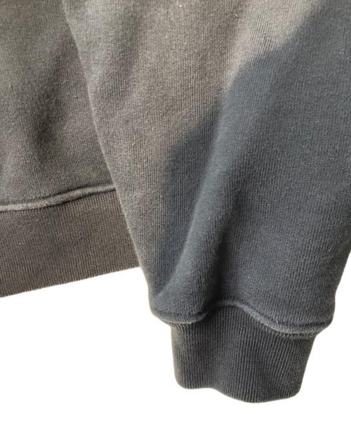 STONE ISLAND（ストーンアイランド）STONE ISLAND (ストーンアイランド) MARINA コットンスウェットバイカラーフーディ ネイビー×ベージュ サイズ:Lの古着・服飾アイテム