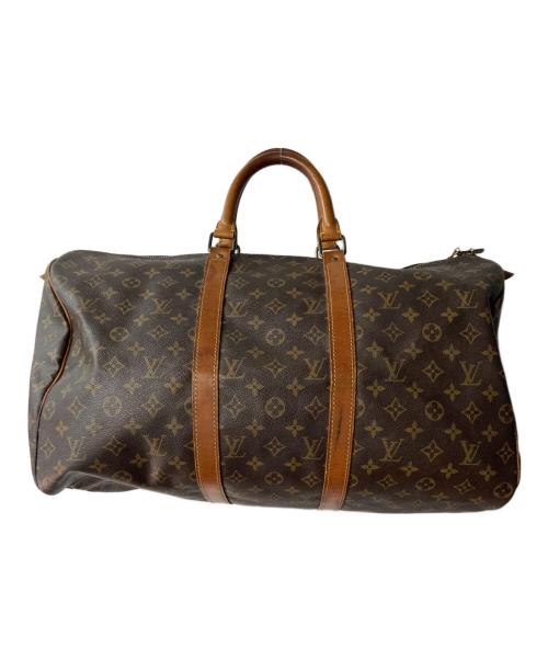 LOUIS VUITTON（ルイ ヴィトン）LOUIS VUITTON (ルイ ヴィトン) キーポル50 トラベルバッグ ブラウンの古着・服飾アイテム