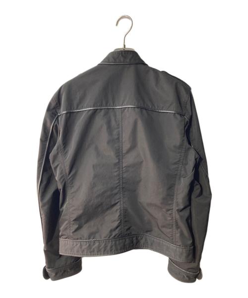 BURBERRY BLACK LABEL（バーバリーブラックレーベル）BURBERRY BLACK LABEL (バーバリーブラックレーベル) クロップドジップアップジャケット ブラック サイズ:Mの古着・服飾アイテム