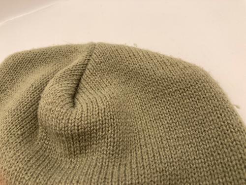 stussy（ステューシー）stussy (ステューシー) オールド ニット帽 ベージュの古着・服飾アイテム