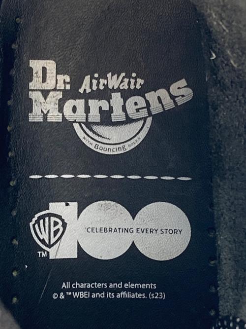 Dr.Martens（ドクターマーチン）Dr.Martens (ドクターマーチン) WARNER BROS (ワーナーブラザース) 1460BR 8ホールブーツ ブラック×レッド サイズ:UK8の古着・服飾アイテム