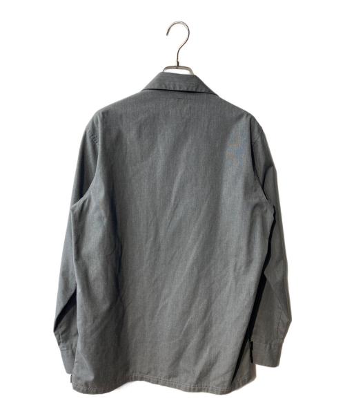 NEIGHBORHOOD（ネイバーフッド）NEIGHBORHOOD (ネイバーフッド) CLASSIC WORK/EC-SHIRT.LS ワークシャツ グレー サイズ:Mの古着・服飾アイテム