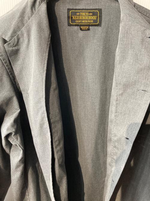 NEIGHBORHOOD（ネイバーフッド）NEIGHBORHOOD (ネイバーフッド) CLASSIC WORK/EC-SHIRT.LS ワークシャツ グレー サイズ:Mの古着・服飾アイテム