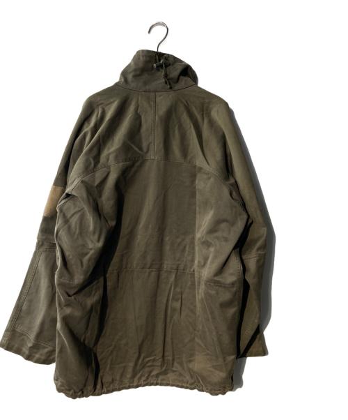 USED（USED）USED (USED) スタンドカラーミリタリージャケット カーキ サイズ:ｻｲｽﾞ不明の古着・服飾アイテム
