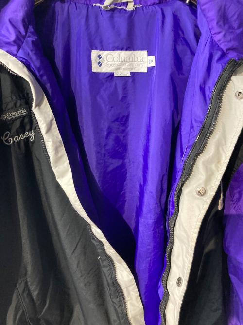 Columbia（コロンビア）Columbia (コロンビア) MLB ロッキーズ ナイロンジャケット パープル サイズ:XLの古着・服飾アイテム