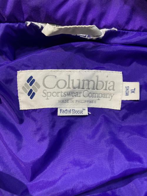 Columbia（コロンビア）Columbia (コロンビア) MLB ロッキーズ ナイロンジャケット パープル サイズ:XLの古着・服飾アイテム