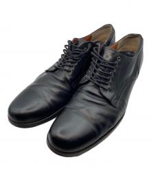 chausser（ショセ）の古着「プレーントゥシューズ」｜ブラック