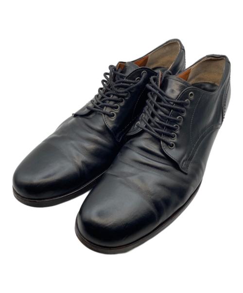 chausser（ショセ）chausser (ショセ) プレーントゥシューズ ブラック サイズ:26 1/2の古着・服飾アイテム