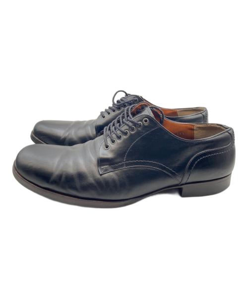 chausser（ショセ）chausser (ショセ) プレーントゥシューズ ブラック サイズ:26 1/2の古着・服飾アイテム