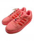 adidas×The Grinchアディダス×グリンチ）の古着「Forum Low CL The Grinch ローカットスニーカー」｜ピンク