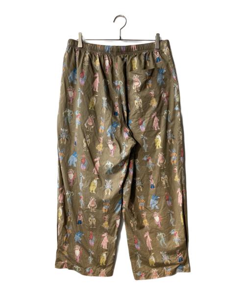 UNDERCOVER（アンダーカバー）UNDERCOVER (アンダーカバー) 25AW モンスター総柄ライトモールCoサテンパジャマ ベージュ サイズ:3の古着・服飾アイテム
