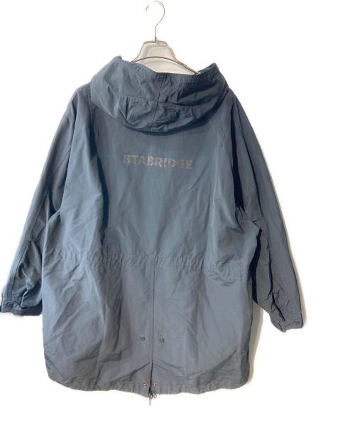 STABRIDGE（スタブリッジ）STABRIDGE (スタブリッジ) Fishtail Parka フィッシュテールパーカ ネイビー サイズ:Lの古着・服飾アイテム