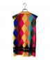 COMME des GARCONS HOMME PLUS (コムデギャルソンオムプリュス) Argyle Vest ニットベスト イエロー サイズ:L：15000円