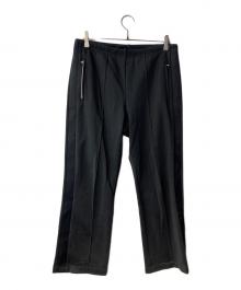 Maison Margiela（メゾンマルジェラ）の古着「18AW サイドライントラックパンツ」｜ブラック