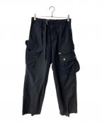 sacaiサカイ）の古着「21AW Cotton Oxford Pants カーゴパンツ」｜ブラック