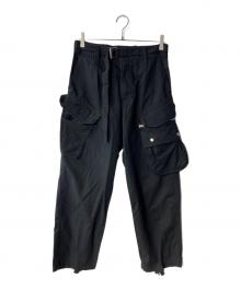 sacai（サカイ）の古着「21AW Cotton Oxford Pants カーゴパンツ」｜ブラック