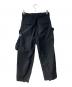 sacai (サカイ) 21AW Cotton Oxford Pants カーゴパンツ ブラック：25000円