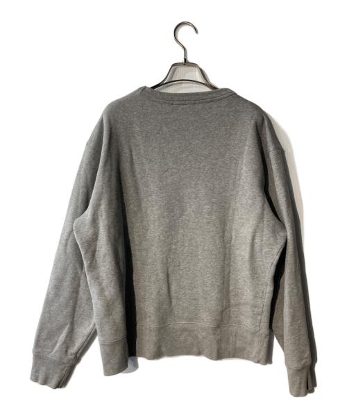 Acne studios（アクネ ストゥディオズ）ACNE STUDIOS (アクネ ストゥディオズ) ワンポイントスウェット グレー サイズ:Mの古着・服飾アイテム