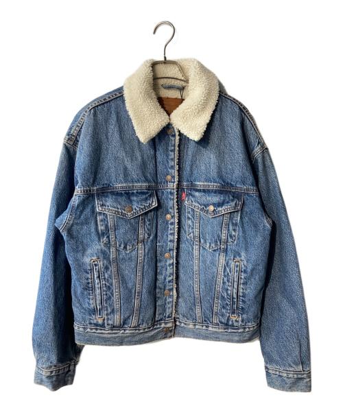 LEVI'S PReMIUM（リーバイス プレミアム）LEVI'S PReMIUM (リーバイス プレミアム) SHERPA TRUCKER AFTER SCHOOL SITCOM/シェルパトラッカージャケット ブルー サイズ:S 未使用品の古着・服飾アイテム