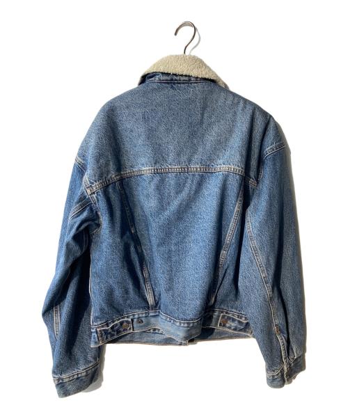 LEVI'S PReMIUM（リーバイス プレミアム）LEVI'S PReMIUM (リーバイス プレミアム) SHERPA TRUCKER AFTER SCHOOL SITCOM/シェルパトラッカージャケット ブルー サイズ:S 未使用品の古着・服飾アイテム
