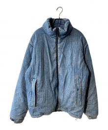 BEAMS JAPAN（ビームスジャパン）の古着「デニム中綿ジャケット」｜ブルー