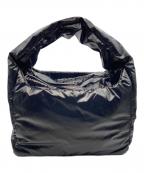 NKNITンニット）の古着「Small padded box bag ハンドバッグ」｜ブラック