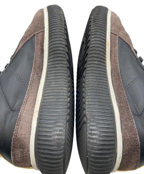Onitsuka Tiger（オニツカタイガー）Onitsuka Tiger (オニツカタイガー) DELECITY ローカットスニーカー ブラック×イエロー サイズ:25cmの古着・服飾アイテム
