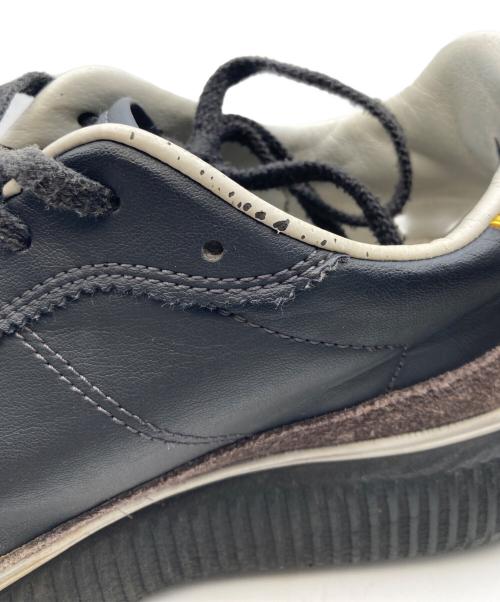Onitsuka Tiger（オニツカタイガー）Onitsuka Tiger (オニツカタイガー) DELECITY ローカットスニーカー ブラック×イエロー サイズ:25cmの古着・服飾アイテム