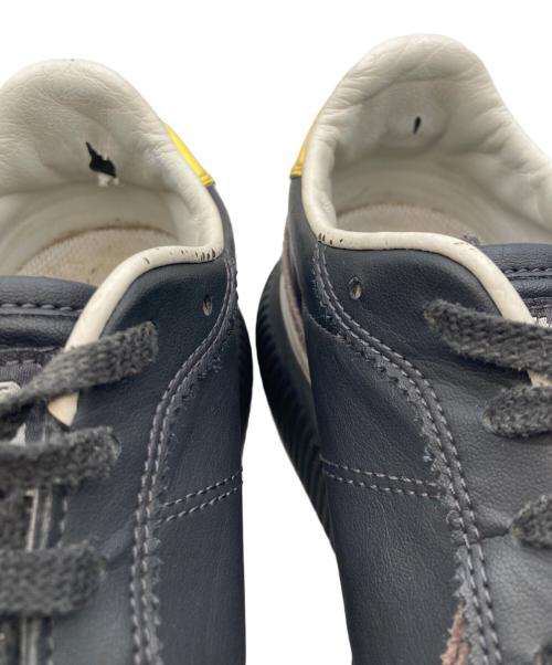 Onitsuka Tiger（オニツカタイガー）Onitsuka Tiger (オニツカタイガー) DELECITY ローカットスニーカー ブラック×イエロー サイズ:25cmの古着・服飾アイテム