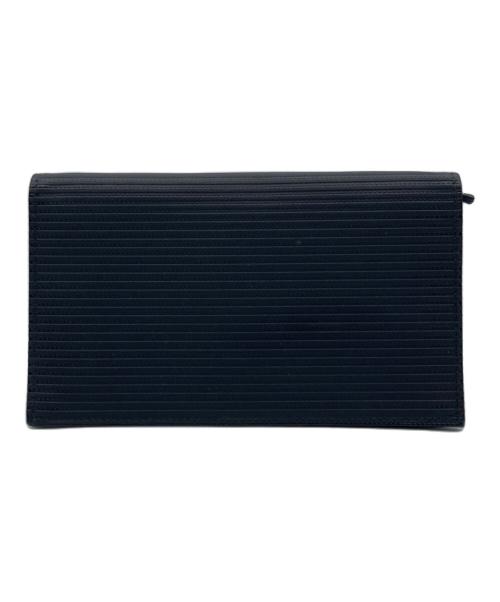 BVLGARI（ブルガリ）BVLGARI (ブルガリ) ミレリゲ 2つ折り財布 ブラックの古着・服飾アイテム