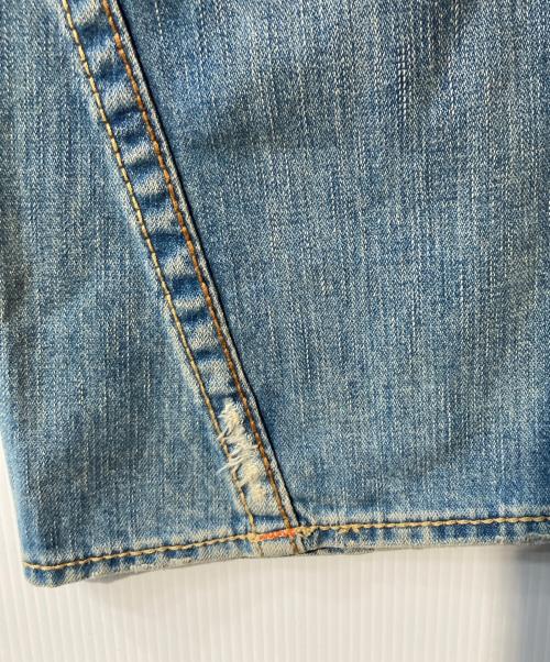 TRUE RELIGION（トゥルー レリジョン）TRUE RELIGION (トゥルー レリジョン) ローライズデニムパンツ ブルー サイズ:27の古着・服飾アイテム