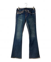 TRUE RELIGION（トゥルー レリジョン）の古着「ローライズデニムパンツ」｜インディゴ