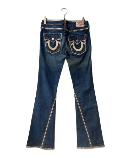 TRUE RELIGION（トゥルー レリジョン）TRUE RELIGION (トゥルー レリジョン) ローライズデニムパンツ インディゴ サイズ:27の古着・服飾アイテム