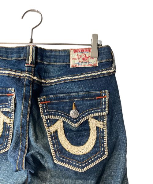 TRUE RELIGION（トゥルー レリジョン）TRUE RELIGION (トゥルー レリジョン) ローライズデニムパンツ インディゴ サイズ:27の古着・服飾アイテム