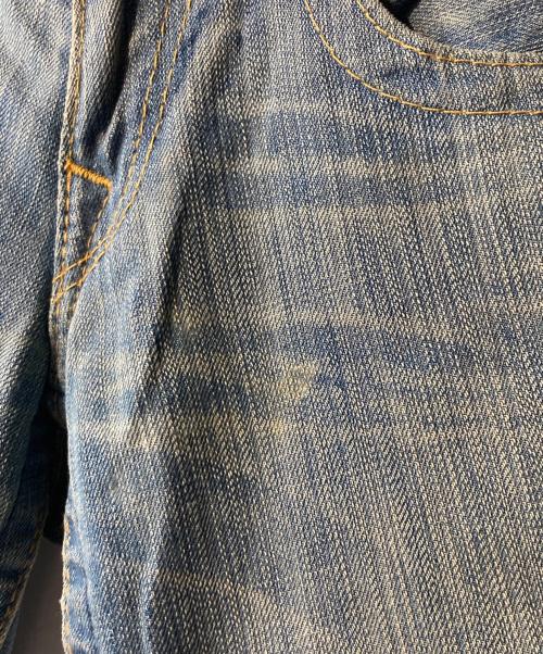 TRUE RELIGION（トゥルー レリジョン）TRUE RELIGION (トゥルー レリジョン) ローライズデニムパンツ ブルー サイズ:27の古着・服飾アイテム
