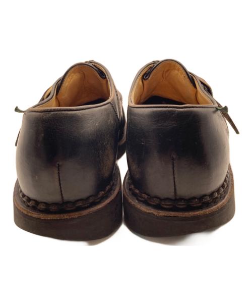 PARABOOT（パラブーツ）PARABOOT (パラブーツ) UNITED ARROWS (ユナイテッドアローズ) MICHAEL BRIDE 別注ハラコシューズ ブラック サイズ:41の古着・服飾アイテム