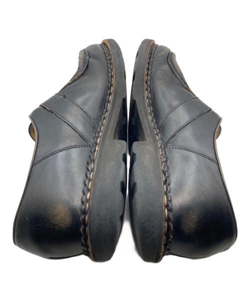 PARABOOT（パラブーツ）PARABOOT (パラブーツ) UNITED ARROWS (ユナイテッドアローズ) MICHAEL BRIDE 別注ハラコシューズ ブラック サイズ:41の古着・服飾アイテム