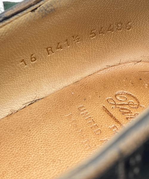 PARABOOT（パラブーツ）PARABOOT (パラブーツ) UNITED ARROWS (ユナイテッドアローズ) MICHAEL BRIDE 別注ハラコシューズ ブラック サイズ:41の古着・服飾アイテム