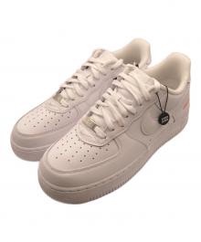 NIKE×SUPREME（ナイキ×シュプリーム）の古着「AIR FORCE 1 LOW/SUPREME ローカットスニーカー」｜ホワイト