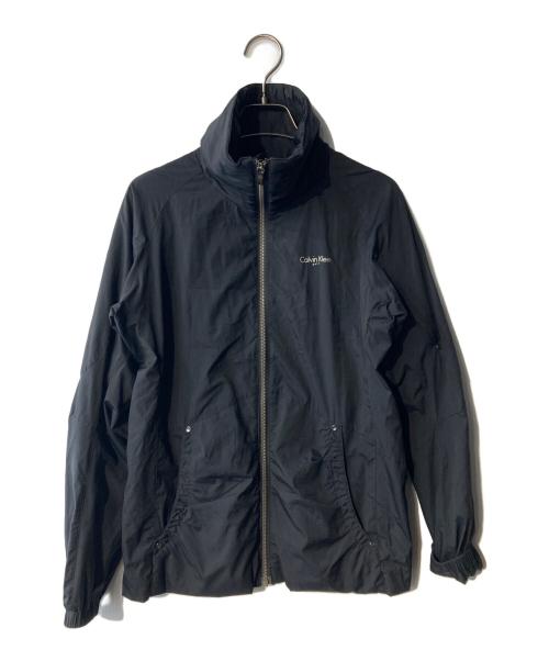Calvin Klein GOLF（カルバンクラインゴルフ）Calvin Klein golf (カルバンクラインゴルフ) ナイロンジャケット ブラック サイズ:Mの古着・服飾アイテム