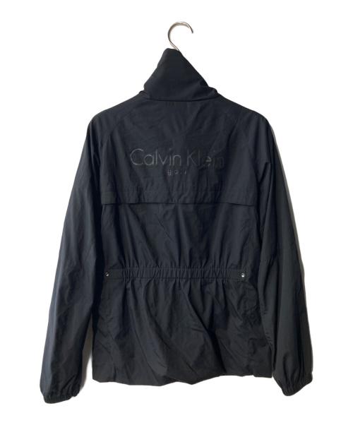 Calvin Klein GOLF（カルバンクラインゴルフ）Calvin Klein golf (カルバンクラインゴルフ) ナイロンジャケット ブラック サイズ:Mの古着・服飾アイテム