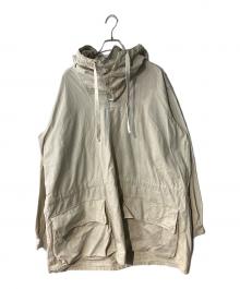 Swedish Army（スウェーデン軍）の古着「M-39 コットン アノラック スノーカモパーカー」｜ベージュ