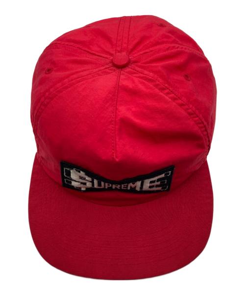 SUPREME（シュプリーム）SUPREME (シュプリーム) Skew Nylon 5-Panel レッドの古着・服飾アイテム