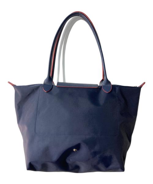 LONGCHAMP（ロンシャン）LONGCHAMP (ロンシャン) トートバッグ ネイビーの古着・服飾アイテム