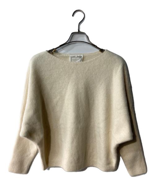 BEARDSLEY（ビアズリー）BEARDSLEY (ビアズリー) ウールドルマンニット アイボリー サイズ:Fの古着・服飾アイテム