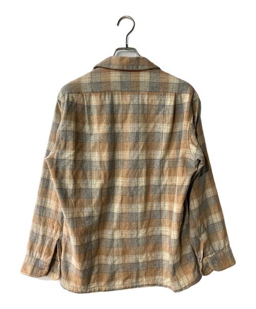 PENDLETON（ペンドルトン）PENDLETON (ペンドルトン) ウールチェックシャツ ベージュ サイズ:Mの古着・服飾アイテム