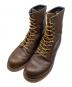 RED WING（レッドウィング）の古着「8-inch round-toe work boot ワークブーツ」｜ブラウン