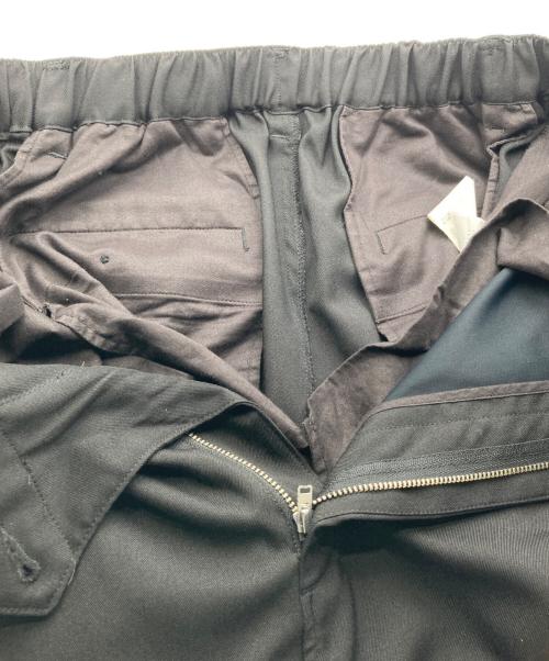 FreshService（フレッシュサービス）FreshService (フレッシュサービス) WOOLY TWILL TROUSERS ブラック サイズ:Mの古着・服飾アイテム